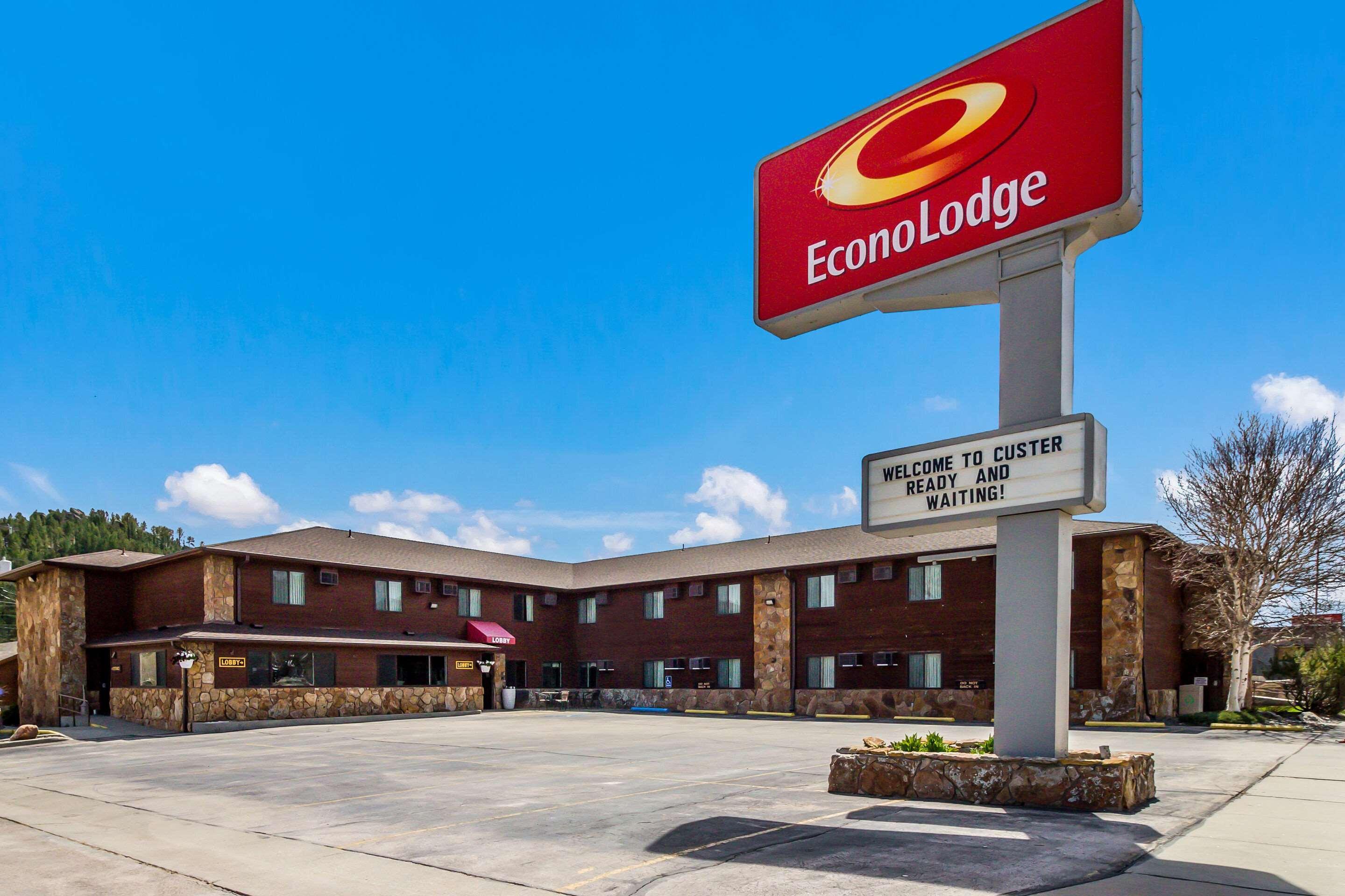 Econo Lodge, Downtown Custer Near Custer State Park And Mt Rushmore Zewnętrze zdjęcie